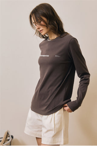 Fundamental Mitr Loose fit long sleeve