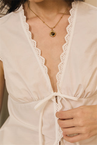 Fundamental Mitr Puff sleeve Blouse