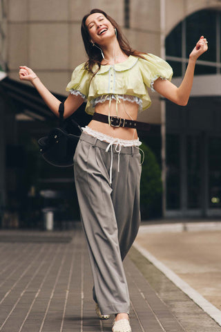 Mitr Memo Doll Crop Top