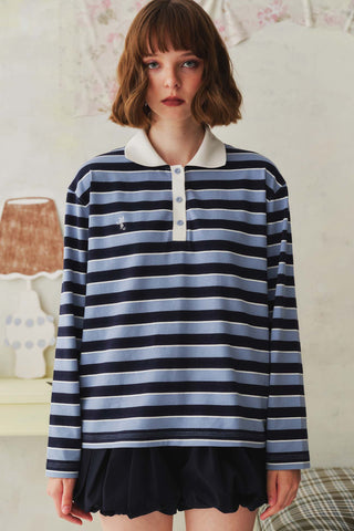Mitr Bisou Long Sleeve Polo