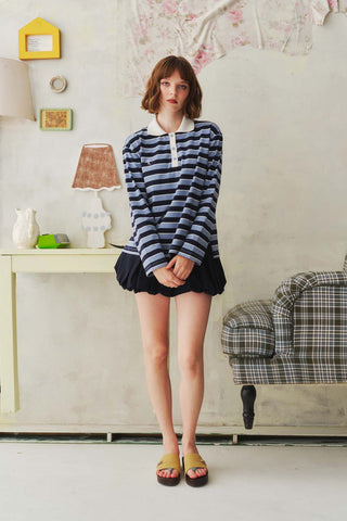 Mitr Bisou Long Sleeve Polo