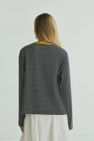 Fundamental Mitr Stripe Henley Shirt