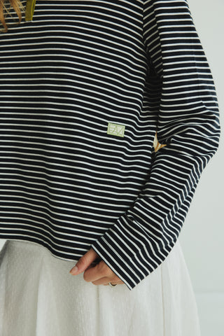 Fundamental Mitr Stripe Henley Shirt