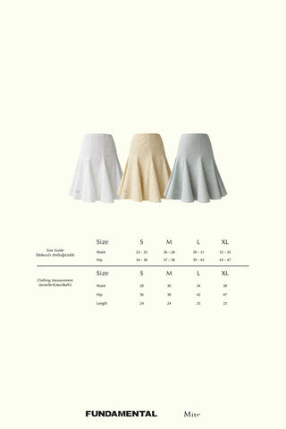 Fundamental Mitr Godet Skirt