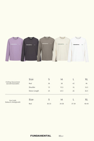 Fundamental Mitr Loose fit long sleeve
