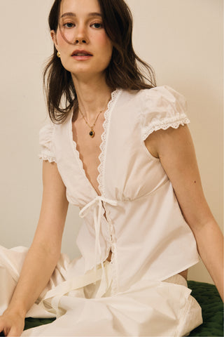 Fundamental Mitr Puff sleeve Blouse