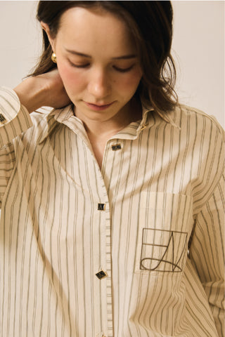 Fundamental Mitr Fundamental Stripe shirt