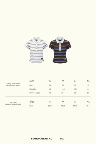 Fundamental Mitr Polo shirt sleeve