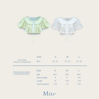 Mitr Memo Doll Crop Top