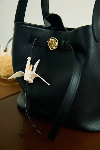 Mitr Origami Crane Bag Charm