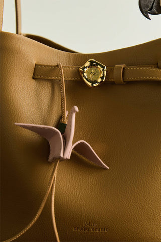 Mitr Origami Crane Bag Charm