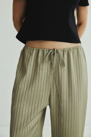 Fundamental Mitr Satin Loose-Fit Pants