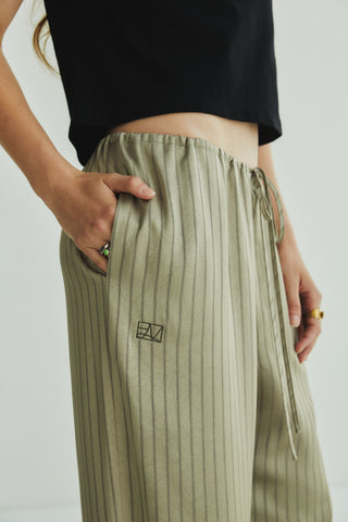 Fundamental Mitr Satin Loose-Fit Pants