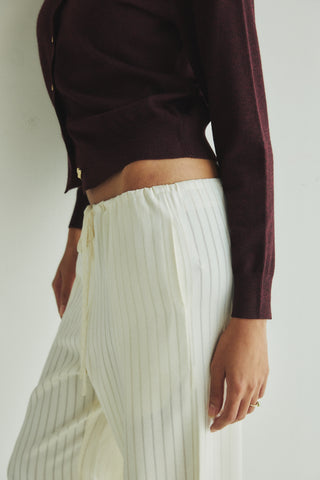 Fundamental Mitr Satin Loose-Fit Pants