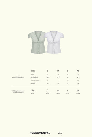 Fundamental Mitr Puff sleeve Blouse